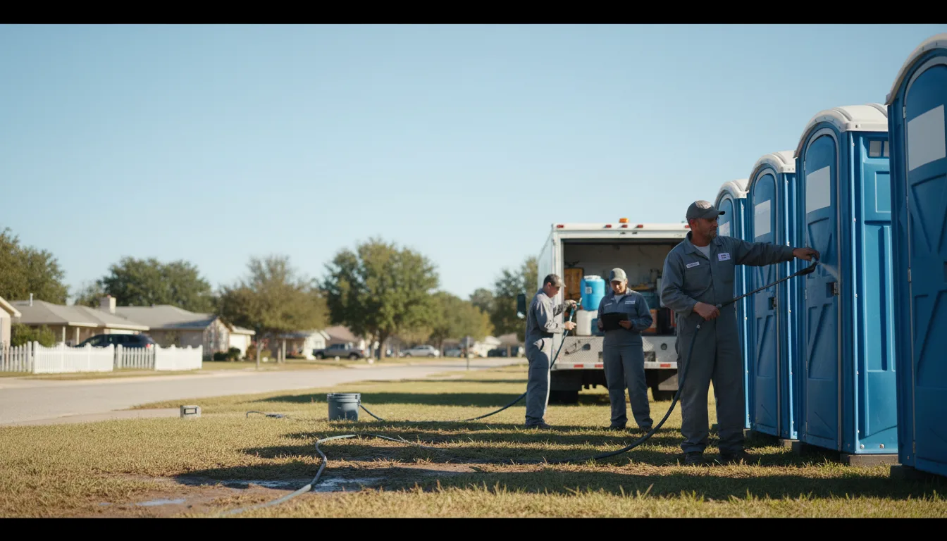 Long-Term Portable Toilet Rental in Delavan, WI near me
